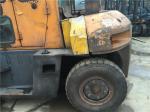 used tcm fd60 forklift with cabin made in japan