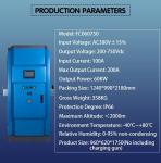 CE Approved 120KW Floor Mounted Fast Outdoor Commercial EVSE EV Charging Station