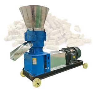 Wholesale 7.5kw Flat Die Wood Pellets Machine For Press Making Processing Extruding Pelletizing from china suppliers