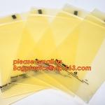 eco-friendly ldpe medical zipper bag/biohazard specimen bag for Lab, lab