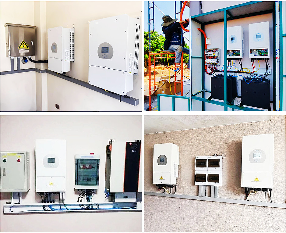 Solar Hybrid Wechselrichter 5kw On Off Grid MPP Solar Hybrid Inverter