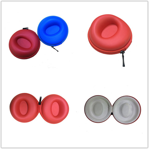 PU Leather Travel Carrying Eva Foam Case , Zipper Hard EVA Watch Case Box