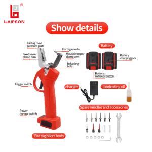 Wholesale Aluminium Alloy 2024 Electric Ear Tag Install Tool Animal Applicators Pliers from china suppliers