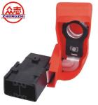 Red Soft Cover Automotive Fuse Box With Battery Terminal Long Service Life