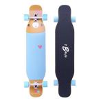 43inch Longboard Deck Skateboard Canadian Maple Wood Double Kick Concave