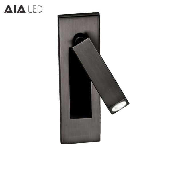 hotel led flexible arm wall reading light/led bedside wall light/book headboard