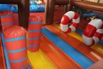 Water Resistant Massive Inflatable Dry Slide Shark Themed 12x4x6.5m