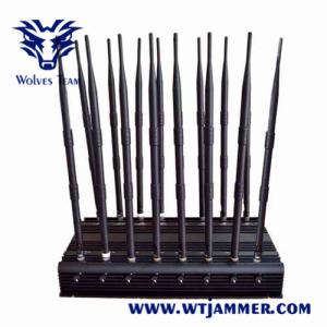 Wholesale 18 Bands GSM 3G 4G 5G WiFi UHF VHF GPS Signal Jammer Indoor Exam Meeting Room 50 meters range from china suppliers