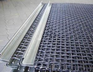 Wholesale Stainless Steel Crimped Woven Wire Mesh Plain Weaving Flat Surface Customized from china suppliers