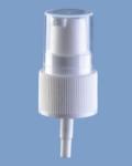PP 18/410 20/410 18/415 Plastic Treatment Pump Half Cap For Sun Care Bottle
