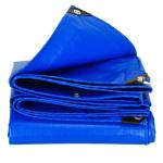 Water-Resistant Ground Sheet for Gladiator Camping PE Coated Heavy Duty Blue