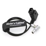 Z Cam E2 Camera Power Cord Right Angle 4 Pin To D Tap 12 Inches Length Durable