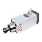 6kw Air Cooled Square Spindle CNC Motor for Wood Carving at 18000 Rpm Speed and