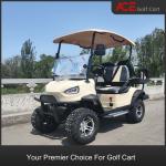 High Strength Carbon Steel Chassis Hunting Golf Cart Vehicle With Reverse Alarm