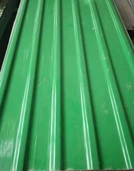 Anti Corrosion GRP Composites Frp Roof Panel For Gas Collecting Hood Corrugated