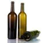Small Recycled 150 Ml Wine Bottle Lead Free Glass ODM