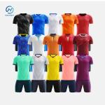 Tailored to Your Style Children Size Football Uniforms with Ribbed/Crew Collar