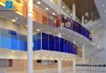 Flat / Curved Colored Laminated Glass Anti UV Tempered Glass 6.38mm 8.38mm 8