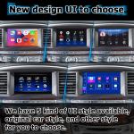 Android 13 Carplay interface Box Yandex Navi For Infiniti QX60 / JX35 Qualcomm 8