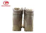 Suede Leather Waterproof Hunting Boots , Knee High Lace Up Mens Camouflage