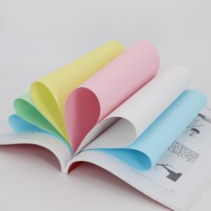China 50/55/62/75 CB CFB CF NCR Paper For Laser Printers Carbonless Paper 65 X 100cm on sale