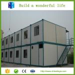 Temporary shipping container office modular mobile steel frame house design
