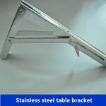 Stainless steel table bracket folding from China supplier ISURE MARINE