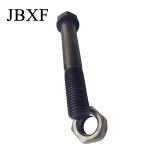 High Strength Carbon Steel Hexagon Bucket Tooth Bolt Grade 8.8 With Full And