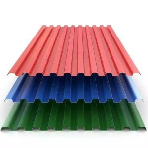 Wholesale Angled Shape Color Coated Steel Roof Sheet from china suppliers