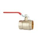 Threaded 2 Inch Zinc Copper Gas Brass Ball Valve Medium Temperature Antirust
