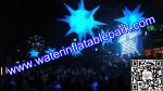 Lighting Inflatable Spiky Star Decoration , Inflatable Spiky Ball