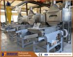Half Separating Roasted Groundnut Peeling Machine 800kg/h Peanut Removing