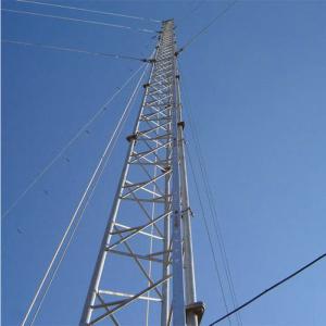 Wholesale Equilateral Triangle Mobile Communication Tower Guyed Mast from china suppliers