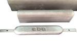 Bracelet Aluminum Sacrificial Anodes For Subsea Steel Pipeline DNV Approved