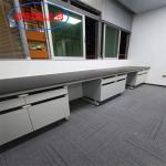 Chemical Resistant Epoxy Resin Chemistry Lab Workbench Design C Frame Assembly