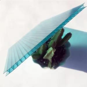Wholesale Hollow Polycarbonate Plastic Roofing Sheets For Skylight Roof/Roof Shed/Greenhouse Building from china suppliers