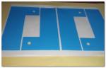 0.5mm High Dielectric Strength 2.2 g/cc Thermally Adhesive Tape For Heatsink