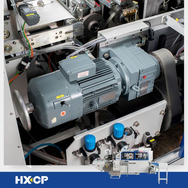 Semi Auto Case Making Machine Both Sides Simultaneous Wrapping One Operator