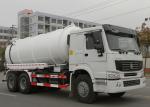 Sewage Suction Truck SINOTRUK HOWO for Sanitation Enterprise 20CBM LHD 336HP