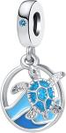 LuxglitterLin Tropical Ocean Life Charm Sea Turtle Starfish Enamel Dangle Bead