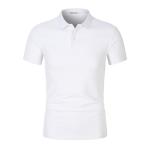 Customized Polo Shirts Business Workwear Mens Polo Neck T Shirts With Printing