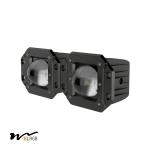 U7 12V 10W Motorcycle Projector Lights 6000K Motorcycle Led Fog Lamp
