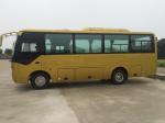 Public Transport 30 Passenger Party Bus 7.7 Meter Safety Diesel Engine Beautiful