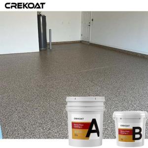 Wholesale Clear Epoxy Resin Floor Coating Flakes Polyurethane Polyaspartic For Concrete Floors from china suppliers