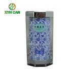 Tea Tin Can Professional Food Grade Decorative with Plastic Gift Box 99×160 MM