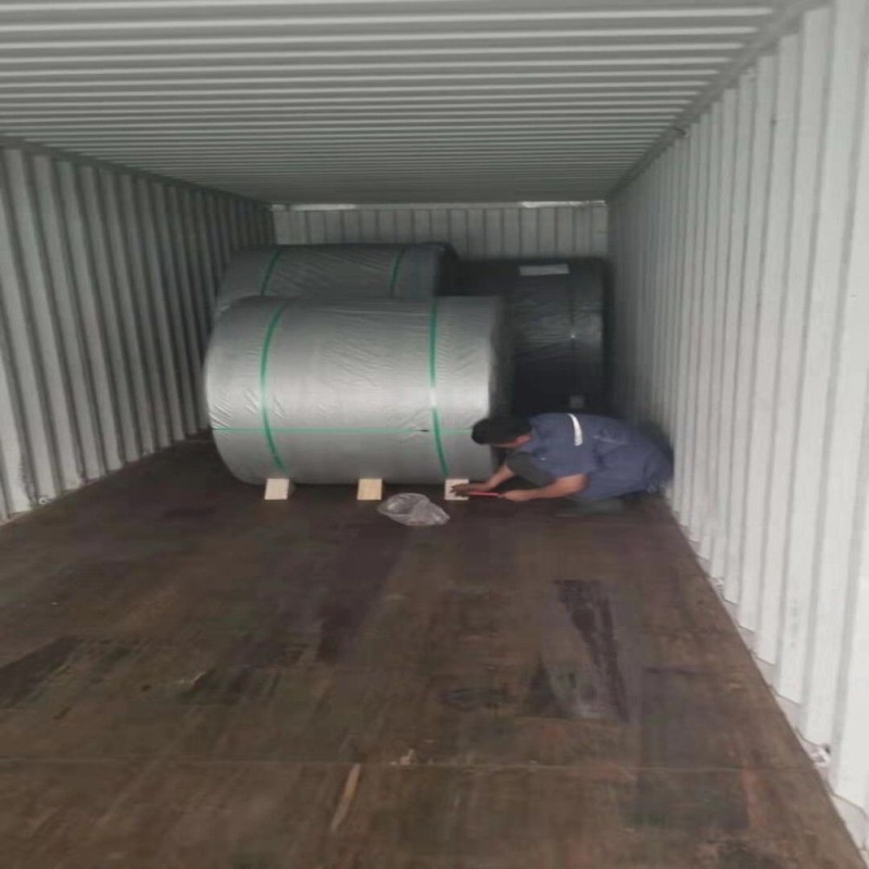 China Factory Directly Supply OEM Width Black Chevron Pattern Rubber Conveyor Belt