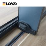 Soundproof Frosted Glass Sliding Door 120 X 80 For Patio Slim Aluminium