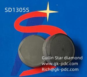 Wholesale Peach shaped PDC Inserts SD1305 For 30mm 32mm Anchor Drill Bits from china suppliers