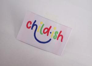 Wholesale Garment Clothes Woven Label Clothing Tag Low Minimum Customized Size from china suppliers