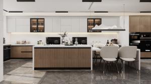 Wholesale Extra Large Countertop White Kitchen Cabinet Good Elegance And Functionality from china suppliers